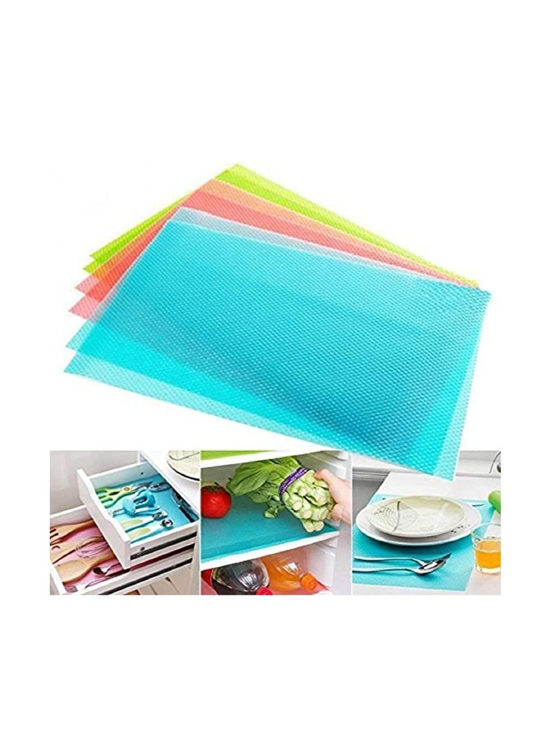 Kuber Industries Kuber Industries 3 Piece Plain Design PVC Fridge Mat Set  - Image 1