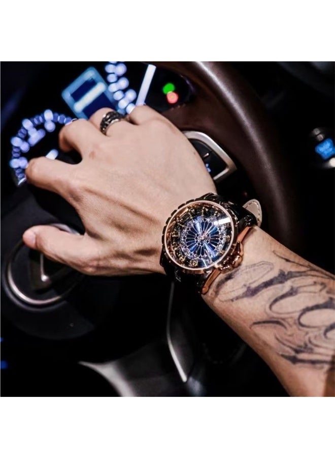 FENSIR Twelve Round Table Knight Watch Valentine's Day Gift for Boyfriend, Personalized Trendy Men's Quartz Watch - Image 5