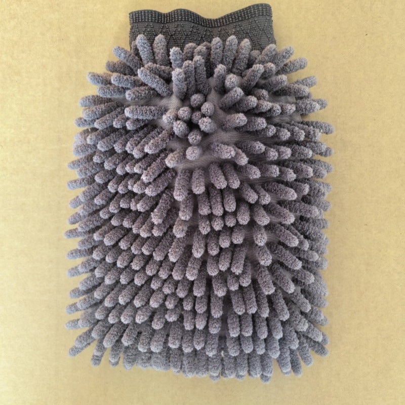 general Chenille Car Wash Gloves - Thickened Coral Fiber Cleaning Mitts for Auto Care - Image 1