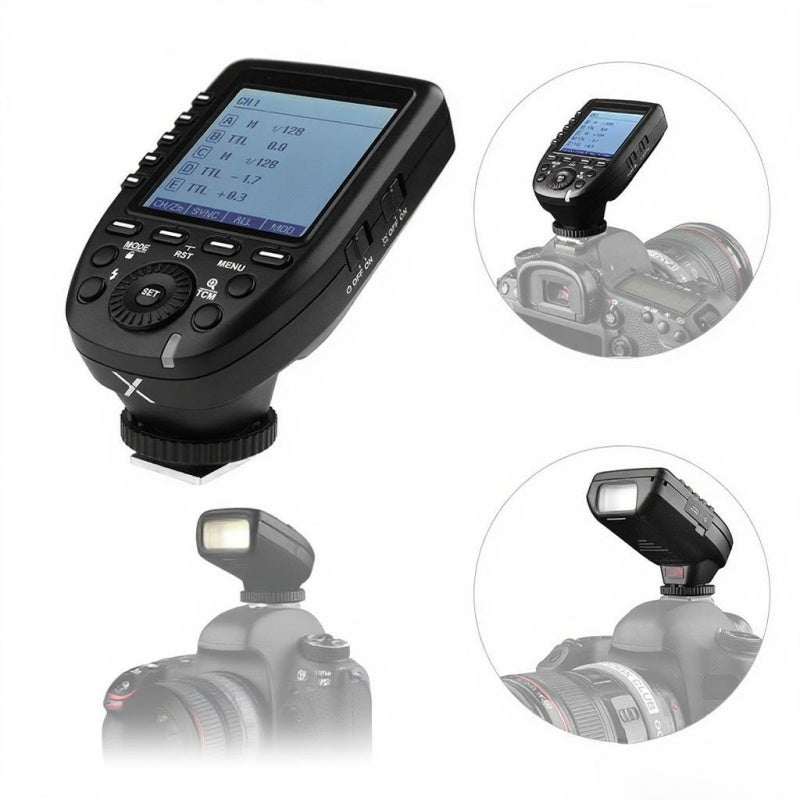 E-TTL II Flash Trigger: 2.4G Wireless X System, 16 Groups 32 Channels, 1/8000s High-Speed Sync - Extra-Large LCD Panel, 80g Portable, Type-C Upgrade for Canon EOS Series Cameras - Image 4