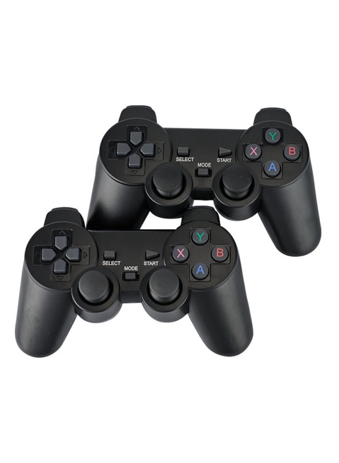 USB Wireless Gamepad PC Host Bluetooth Vibration Controller Mobile Phone Computer TV Universal Gamepad-Product Color:Black Game Controller (one Pair Of Two)  - Image 2