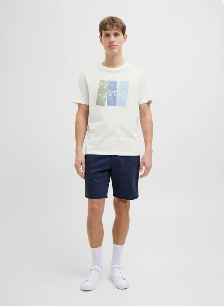 ج ج ريبل من جاك و جونز Jrebnoah Crew Neck T-Shirt