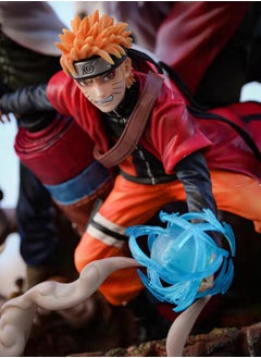 Naruto Naruto Giant Wave Destiny Stone Scar Namikaze Minato Naruto Scene Character Statue Anime Toy Hand-made Model Doll Ornaments  - Image 2