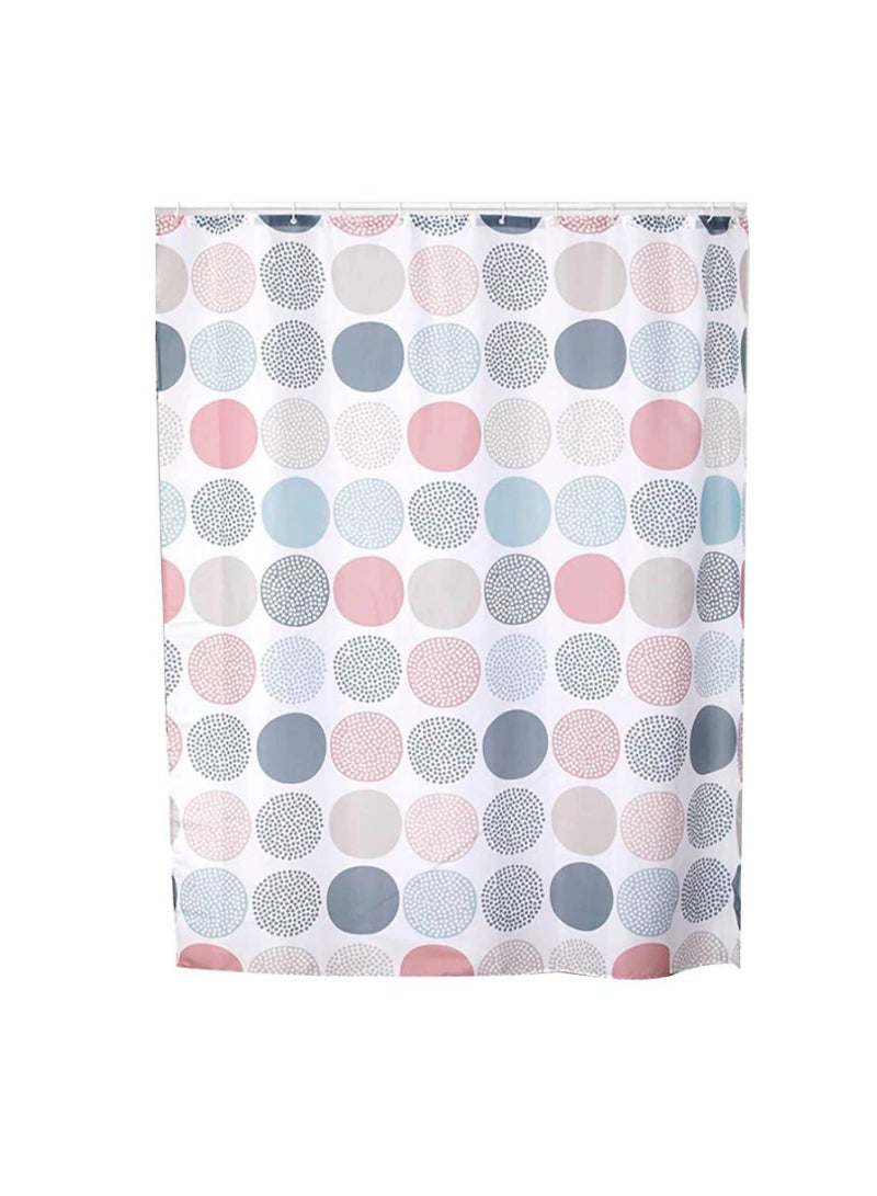 Tendance Polyester Shower Curtain W 12 Ring 180 x 200 cm