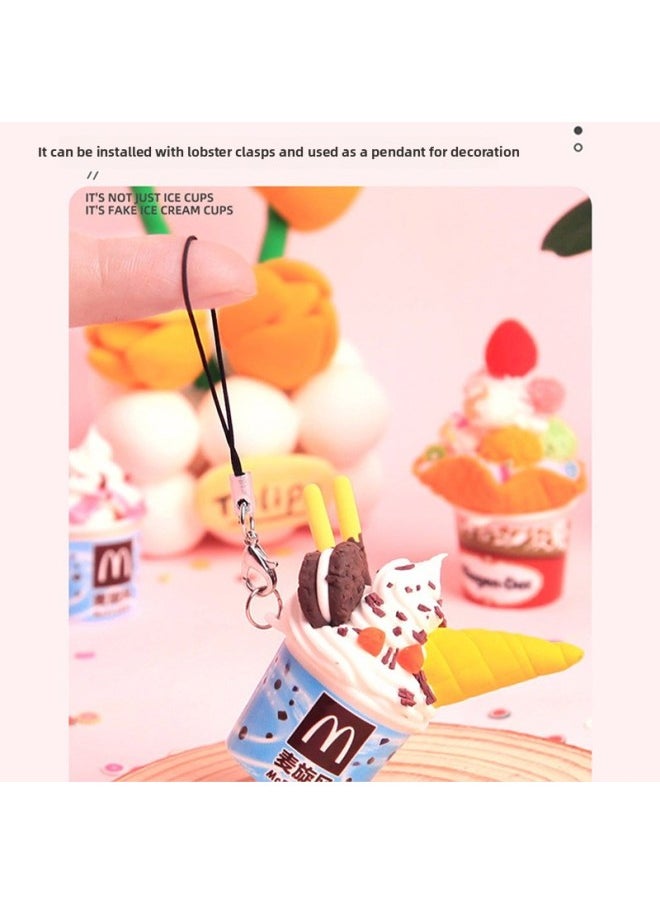 Mr. Toy Little Dessert Master Creative Food And Play Simulation Ice Cream Cup Cream Glue Handmade Diy Play Home 3 Years Old-Color:Little Drink Maker