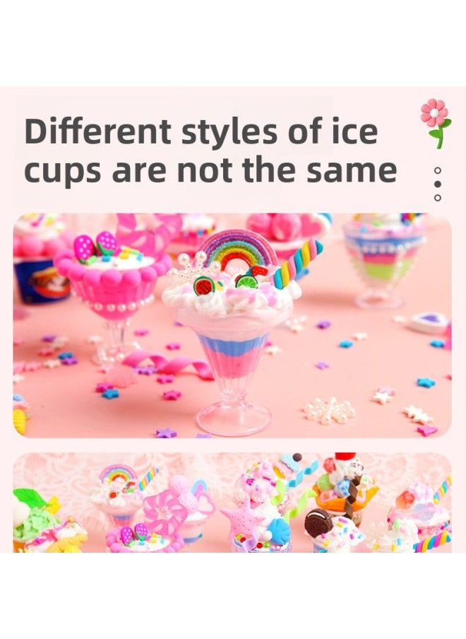 Mr. Toy Little Dessert Master Creative Food And Play Simulation Ice Cream Cup Cream Glue Handmade Diy Play Home 3 Years Old-Color:Little Drink Maker