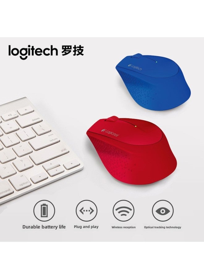 Logitech M280 Wireless Mouse Portable Usb Ergonomic Office Exclusive-Specifications:M280 Blue  - Image 4