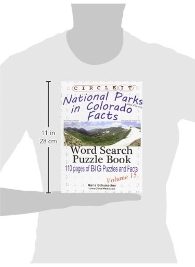 Circle It, National Parks and Forests in Colorado Facts, Word Search, Puzzle Book  - Image 3
