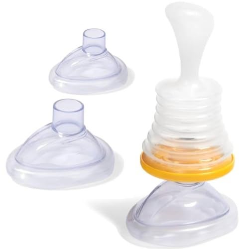 VelloreX Anti-Choking Rescue Device for Kids & Adults with 2 Reusable Masks | High-Pressure Suction Heimlich Assist Tool for Home, School, Office & Travel | Emergency Choking Relief First-Aid Kit for Safe & Quick Airway Clearance (Family Kit -2 Masks – Adult + Child) - Image 1
