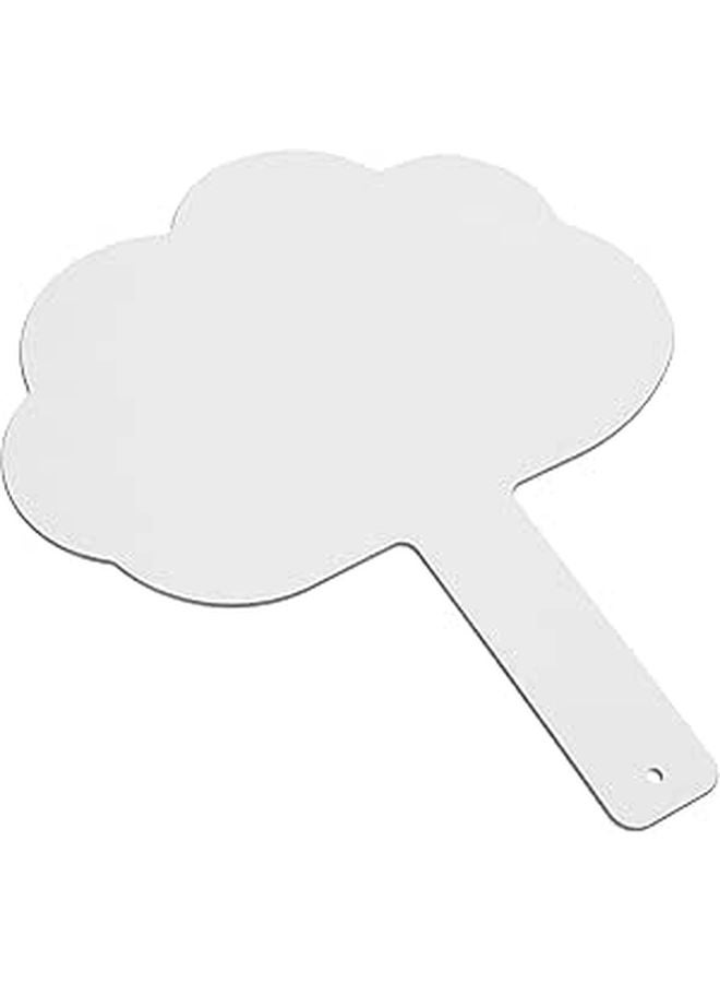 Double Sided Dry Erase Board Handheld Portable Whiteboard with Lines for Classroom Home Learning - Image 1