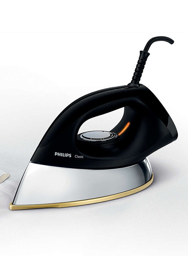 Philips Dry Iron 1200W 1200 W GC188/86 Black/Silver/Gold - Image 4