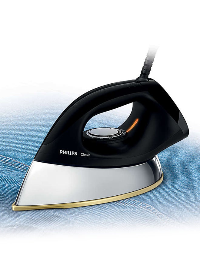 Philips Dry Iron 1200W 1200 W GC188/86 Black/Silver/Gold - Image 3