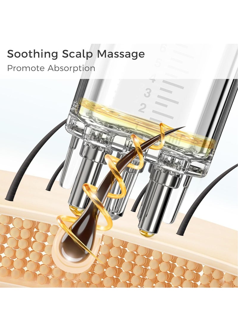 Applicator, 2 PCS Easy Fast Apply Exactly Effective Massage, Mini Scalp Applicator Comb, Dedicated Minoxidil Hair Growth Serum, Root Comb Applicator Bottle Minoxidil Applicator Brush Tool