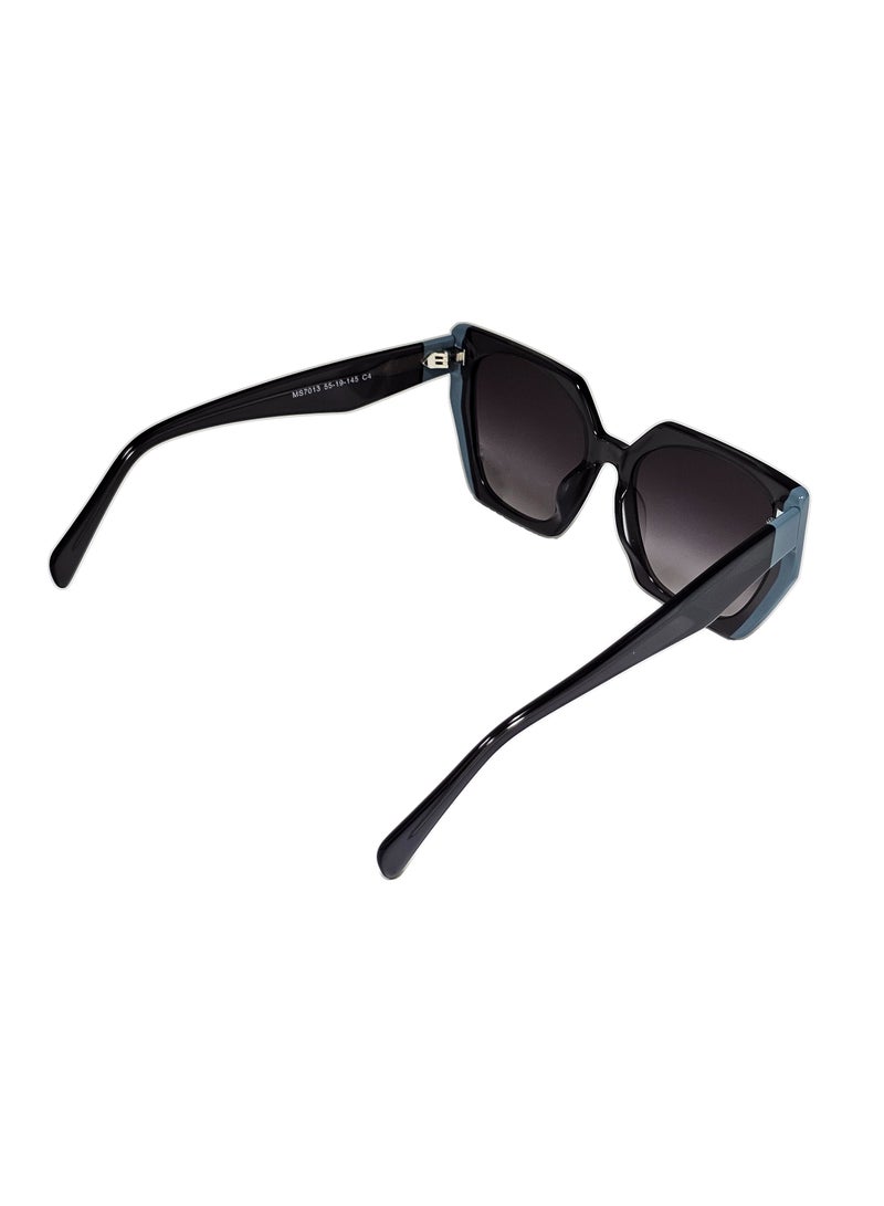 DLS Sunglasses for men and women - Cat Eye Acetate Frame with UV protacted lenses multipurpose use (MS7013-C4) - Image 4