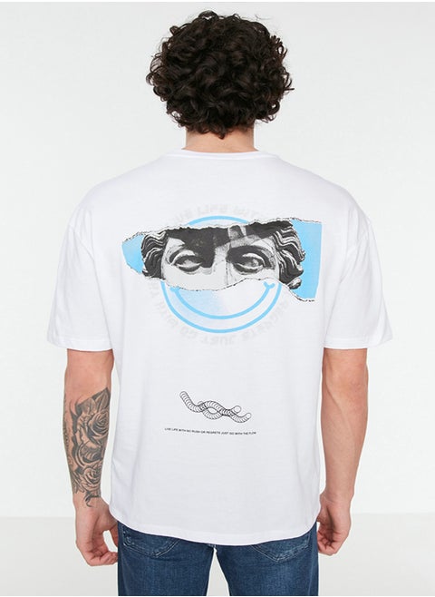 Man T-Shirt White