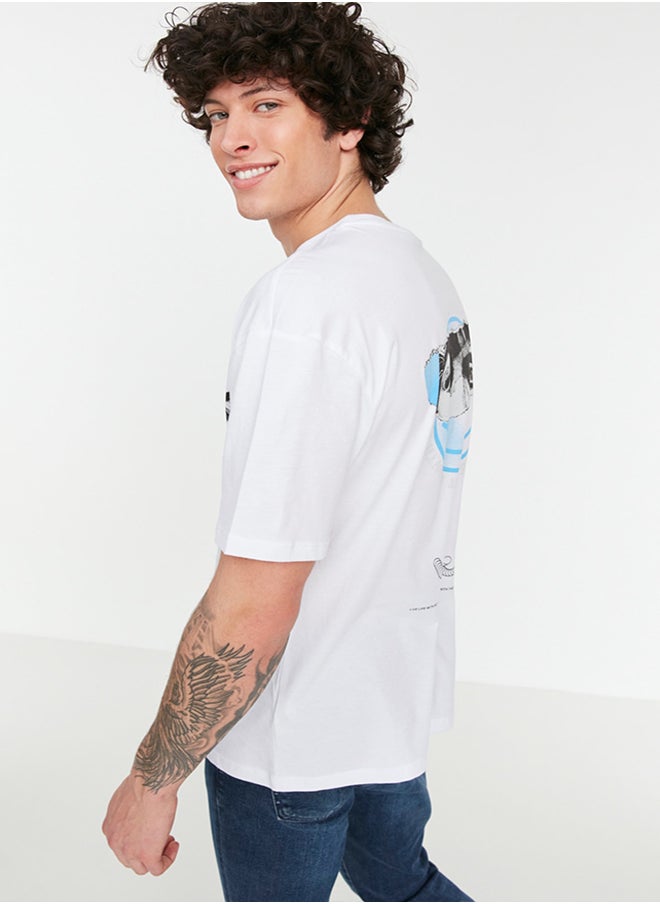 trendyol - Man T-Shirt White - Image 1