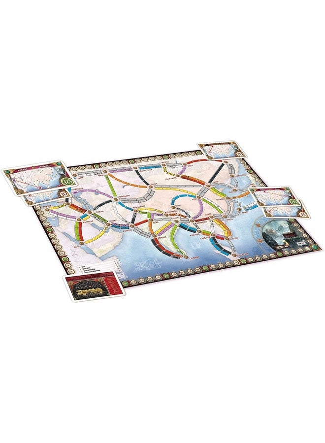 دايز أوف ووندر لعبة Asia Board Game Expansion - وسّع مغامراتك في السكك الحديدية! لعبة عائلية ممتعة للأطفال والكبار، من سن 8 سنوات فما فوق، من 2 إلى 6 لاعبين، مدة اللعب من 30 إلى 60 دقيقة، من صنع Days Of Wonder - Image 4