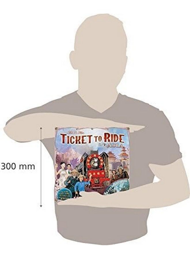 دايز أوف ووندر لعبة Asia Board Game Expansion - وسّع مغامراتك في السكك الحديدية! لعبة عائلية ممتعة للأطفال والكبار، من سن 8 سنوات فما فوق، من 2 إلى 6 لاعبين، مدة اللعب من 30 إلى 60 دقيقة، من صنع Days Of Wonder - Image 5