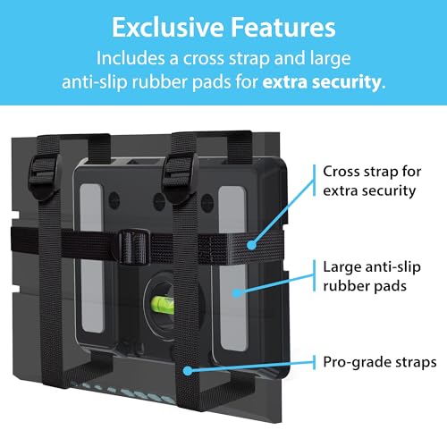 TotalMount Universal Mount for Electronics – Adjustable and Secure Wall Mount for Your Cable Box, Router, Modem, Wi-Fi Devices, DVR, and More - Image 3