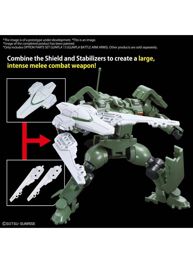 BANDAI SPIRITS Bandai Spirits Option Parts Set, Gunpla 13 (Gunpla Battle Arms) - Image 5