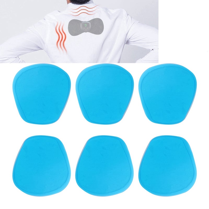 6pcs Electric Neck Cervical Massager Patch Massage Gel Pad Sticker - Image 4