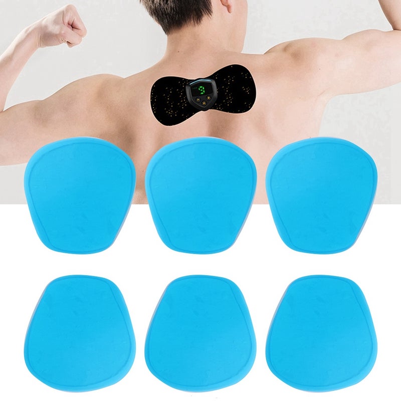 6pcs Electric Neck Cervical Massager Patch Massage Gel Pad Sticker - Image 5
