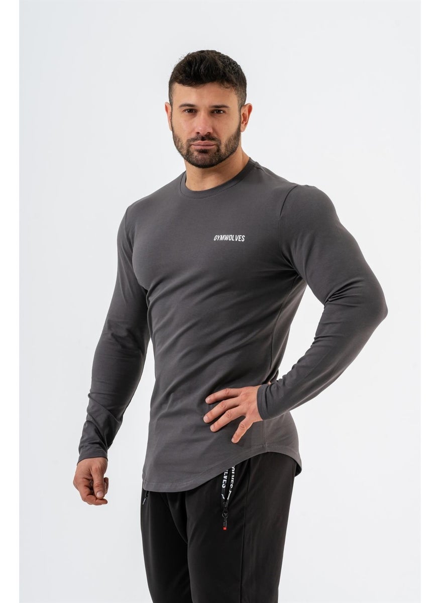 Men's Sports Bodysuit | Smoked | Long Sleeve Sports T-Shirt | Basic Series | - pzsku/Z8FA02C08BA307DE8CE84Z/45/_/1728060674/4d7c9f94-50dd-4ead-89bf-fc21f2c25c92