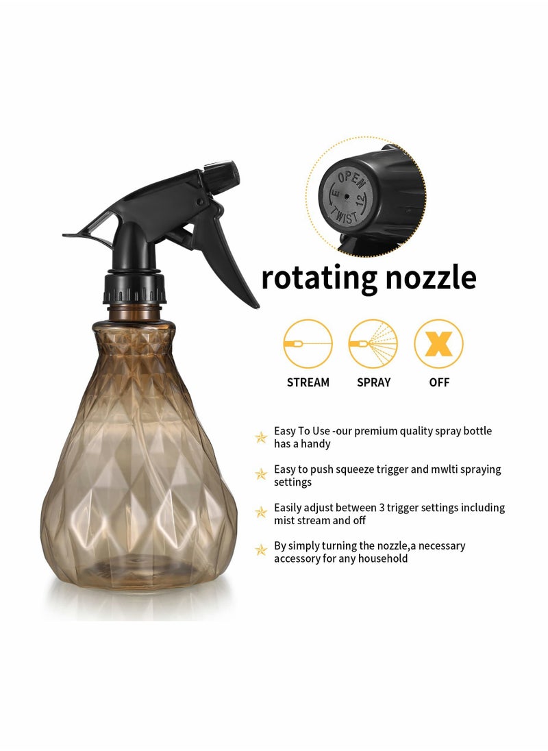 Excefore - 2 Pcs 500ml Water Spray Bottles with Adjustable Spray Head - Image 1