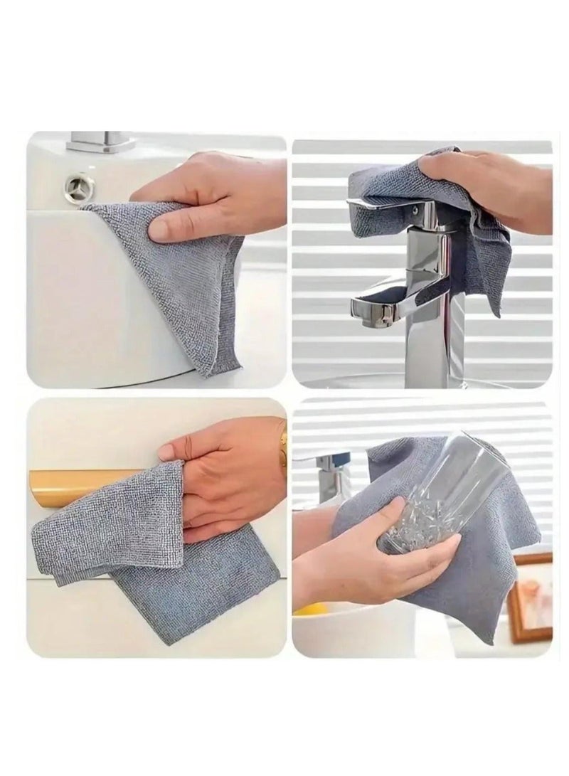 بي كير  مايكروفايبر مناشف تجفيف لفة 20 قطعة استخدام يومي مناسبة للمنزل والسفر - Image 4