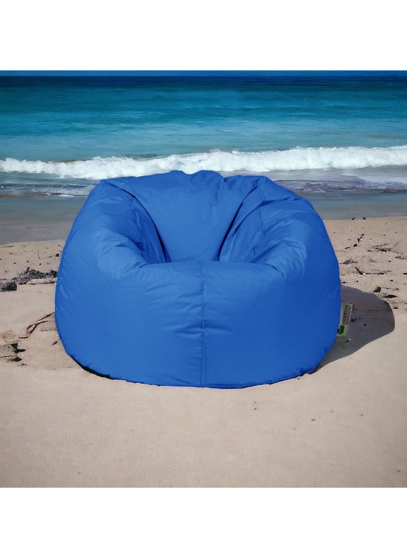 ANDERSON Anderson Large Waterproof Comfortable Bean Bag Relaxing Chair Blue Colour  - Image 1