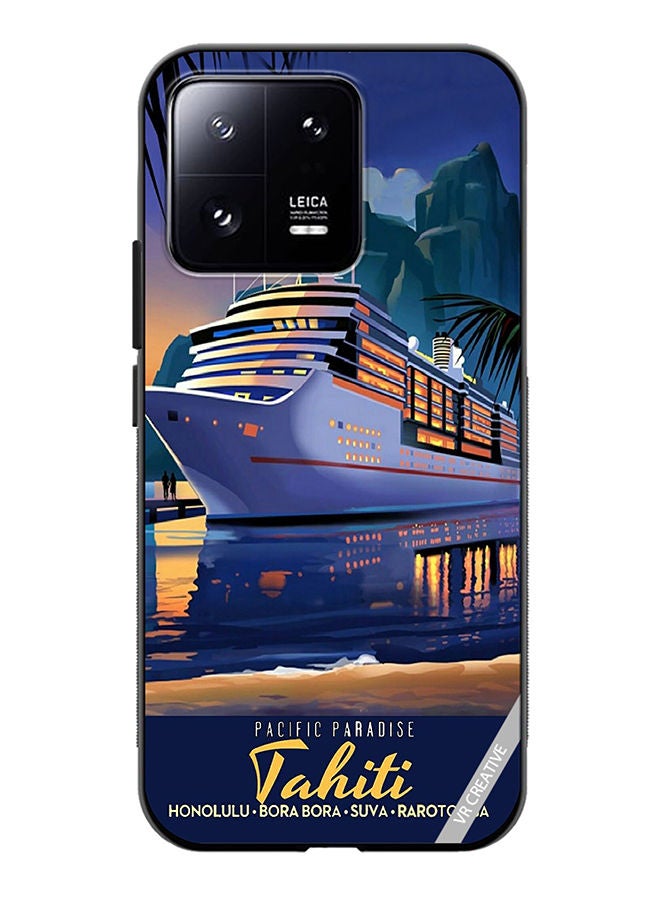 VR CREATIVE Protective Case Cover For Xiaomi 13 Pacific Paradise Design Multicolour - Image 1