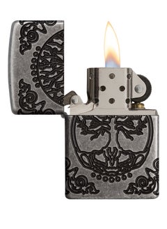 Zippo 29670 28973 Tree Of Life Armor Antique Silver Windproof Lighter  - Image 3