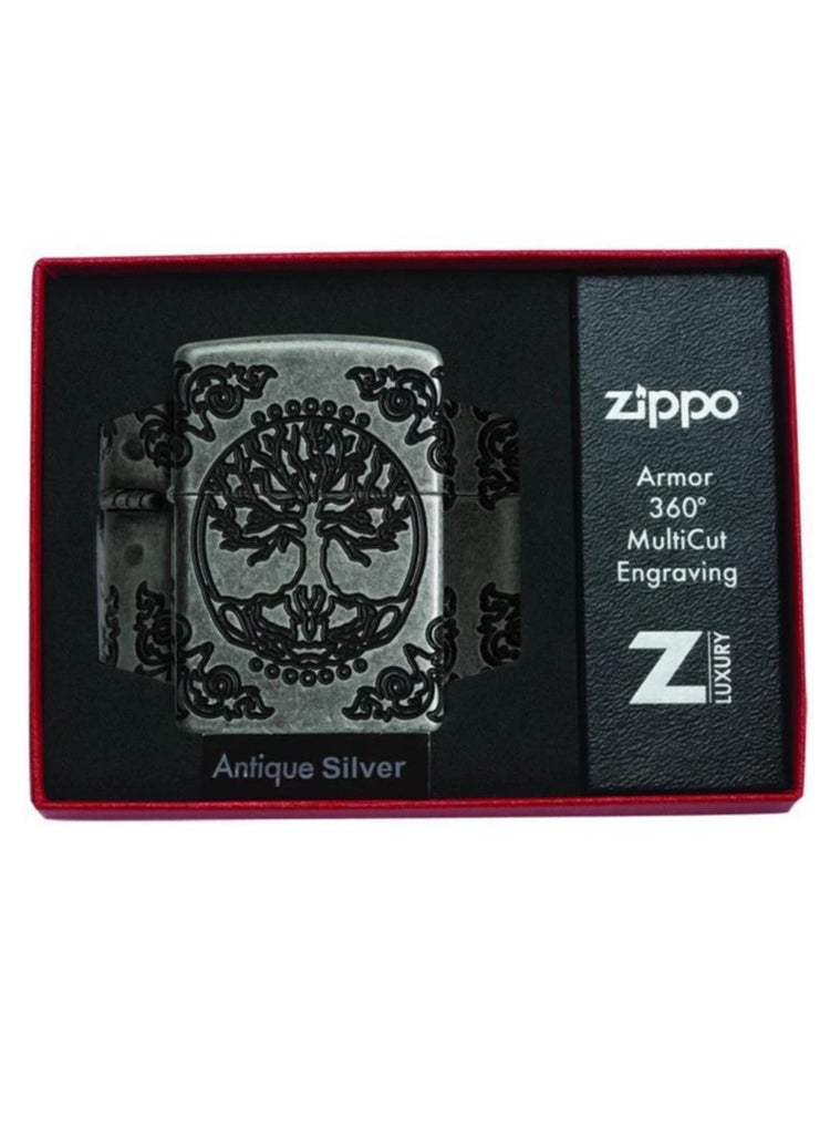 Zippo 29670 28973 Tree of Life Armor Antique Silver Windproof Lighter - pzsku/Z8FA0A4549F7D626C6091Z/45/_/1729510215/ee69fe0b-bbbd-4e52-9720-4bdd0f85fd25