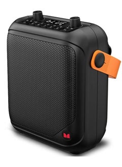 Monster MFS 1 Bluetooth Speaker, Up to 3.5 Hours Charging Time, Bluetooth 5.3, 10m Transmission Range - Black\ Orange  - Image 3