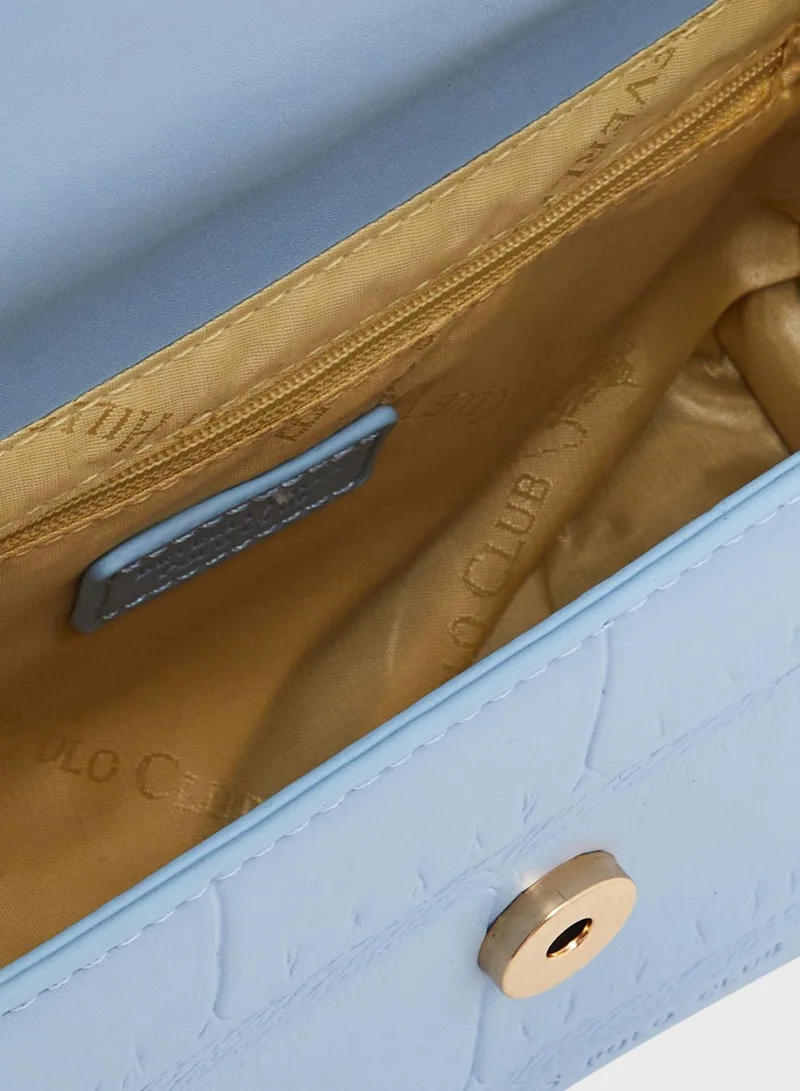 Beverly Hills Top Handle Crossbody Bag