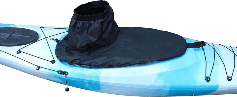 METER STAR Kayak Waterproof Skirt, Nylon Kayak Spray Skirts Kayak Skirt Cover Kayak Skirt,Universal Waterproof Cover Canoe Spray Skirt and Kayak Wave Apron Water Sports Accessories - Image 1