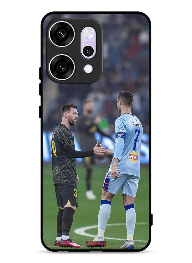 Tolwak Oppo Reno14 Protective Case Cover Messi And Ronaldo - Image 1