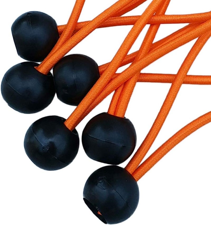 klarako Ball Bungee Tie Down Cord with 0.8inch Ball, UV Resistant - Image 5