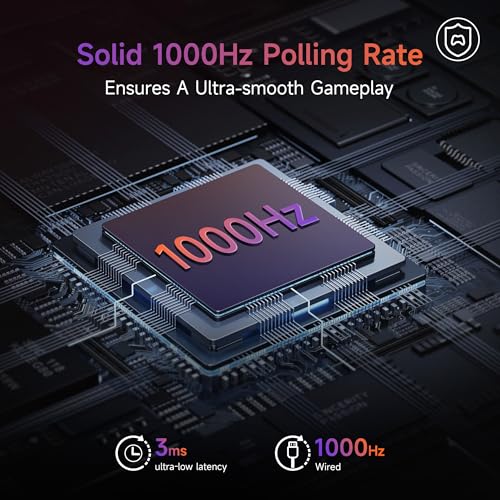 EasySMX وحدة تحكم الألعاب اللاسلكية EasySMX X20 مع إضاءة خلفية RGB، عصا تأثير هول ذات مرحلتين، معدل استجابة 1000 هرتز، جيروسكوب 6 محاور على منصات متعددة، أزرار ميكانيكية - متوافقة مع PC/Switch/Steam/Android - Image 3