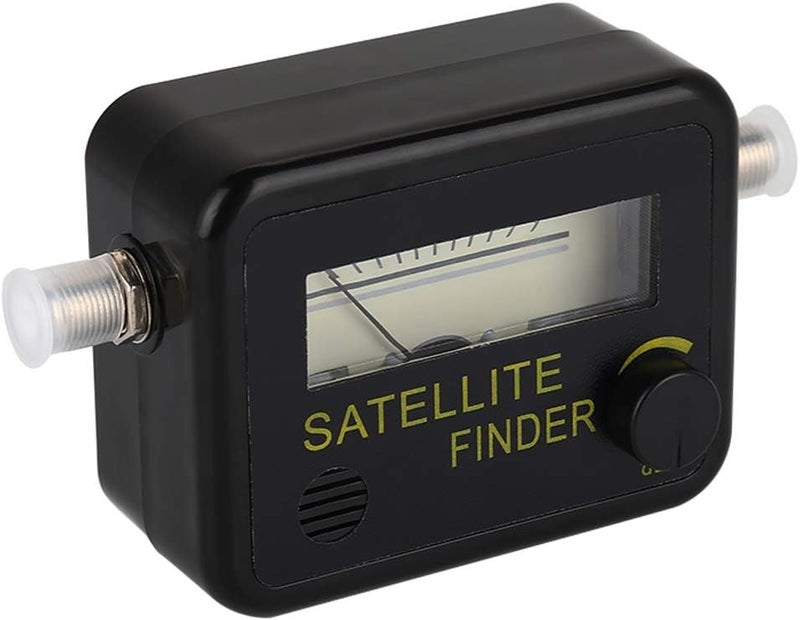 Portable Satellite Finder with Illuminated Display, Lightweight Signal Meter for Home Dish Alignment, ABSMetal, Black/Yellow - Image 5