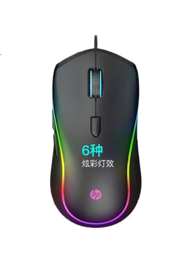 HP G1 Wired Mouse, Gaming Mouse For Lol, Pubg, Cf, League Of Legends, Rgb Lighting, E-Sports Mouse, Macro Programming, Office, Laptop, Desktop Computer Mouse - Image 2