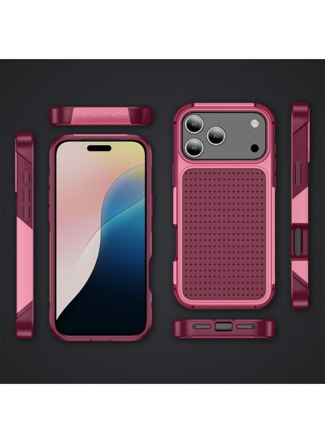 ‌زيكسينغ iPhone 17 Pro Max Case 2025 Military Grade Magnetic Protection Slim Builtin Stand Shockproof Cover Compatible with MagSafe - Image 5