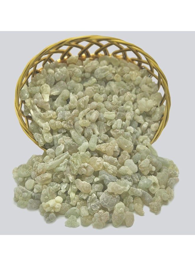Oman Herbs Royal Green Frankincense Hojari from Boswellia Sacra Pure Incense Church Incense Olibanum Luban - Image 2