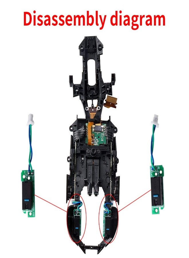 HUYUN لوحة زر الفأرة استبدال مفتاح ميكرو متوافق مع فأرة الألعاب Logit G900/G903 - Image 4