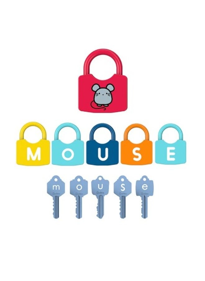 Toy Box Monterssori Materials Early Educational Teaching Aids Toys Baby Lock Key Match Monterssori Alphabet Number Learning Toy  - Image 2