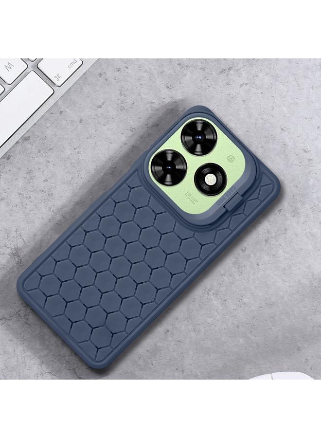 The Bros Phone Case For Infinix Hot 40i Honeycomb Radiating Holder TPU Phone Phone Case with Lanyard - Image 2