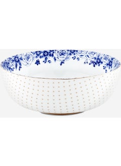 Pip Studio Royal White Bowl with Gold Polka Dots 20 Cm.  - Image 1