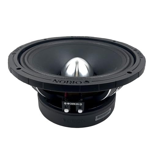 ORION XTR XTX1058 High Efficiency 10” Mid-Range Bullet Loudspeaker, 2000W Max Power, 500W RMS, 8 Ohm, 3” Voice Coil - Pro Car Audio Stereo, Midrange Speaker (Single) - Image 3