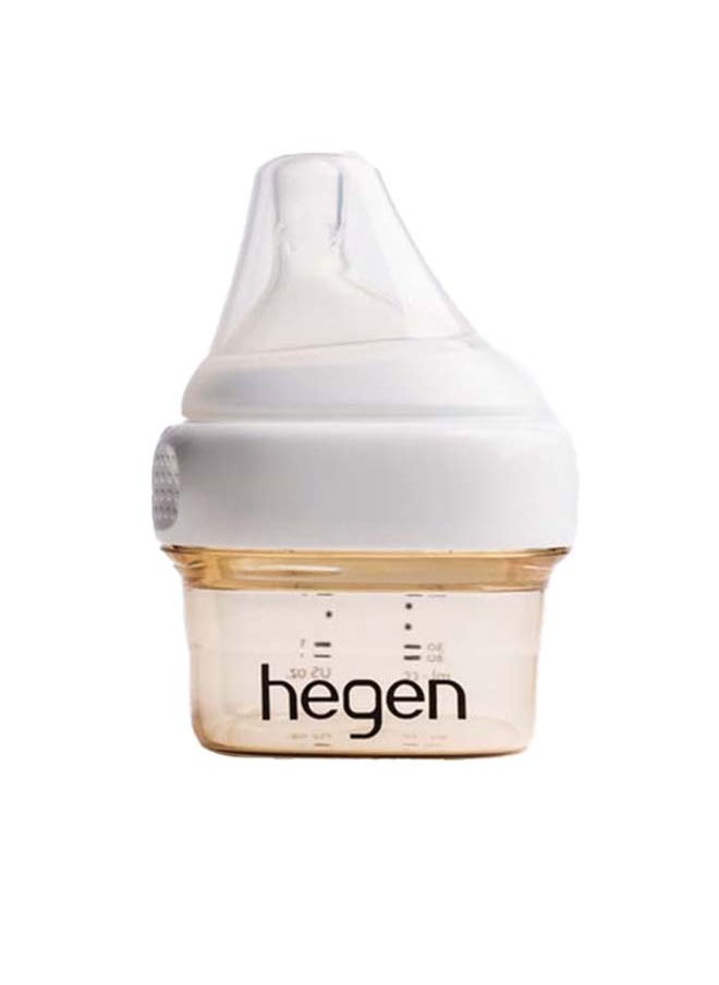 hegen Feeding Bottle PPSU with Extra Slow Flow Teat, 0 Months - 60 ml  - Image 1