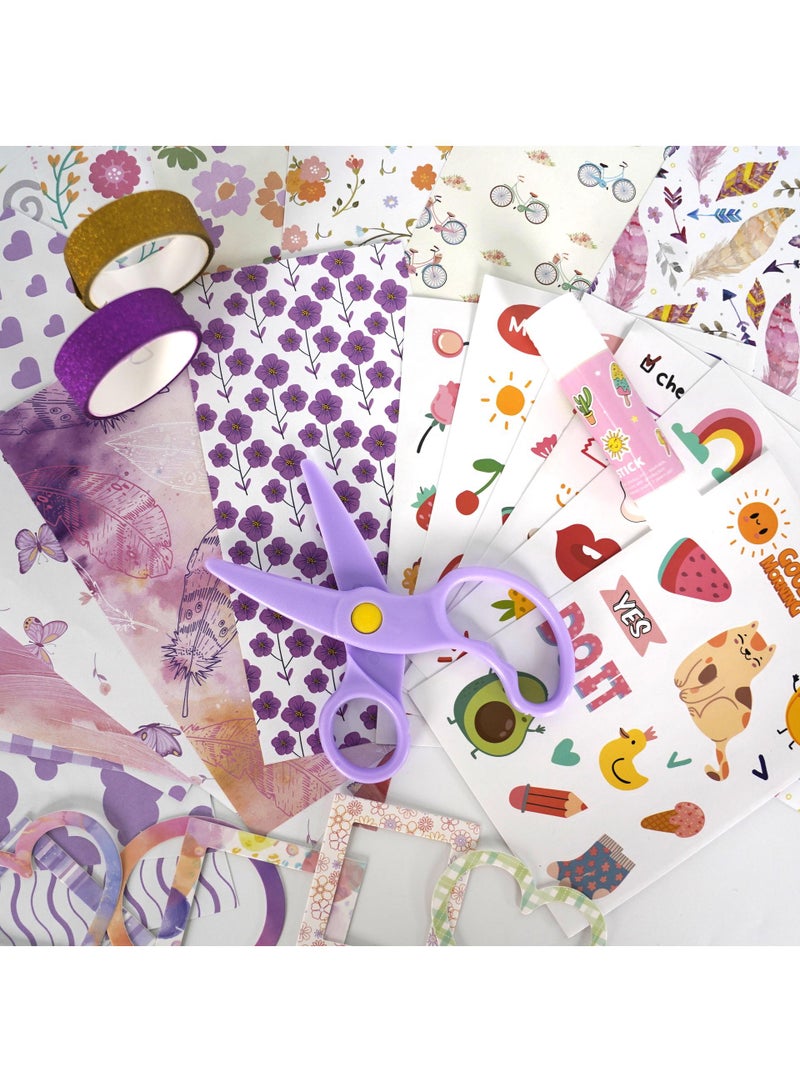 DIY Jounary Set Handbook Diary Gift Box Clip Thin Set Sticker Children'S Stationery Set  - Image 5